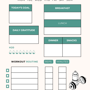 Male Daily Planner Digital Download | Productivity & Goal Planner for Men