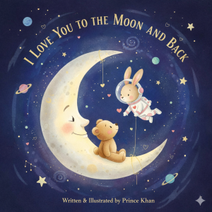 Sweet Moon Adventure Bedtime Story for Kids (Printable PDF + Audio) | Calm Sleep Story Ages 3–8