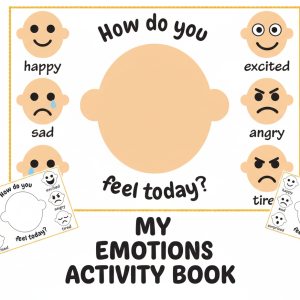 Emotion Activity Worksheets for Kids