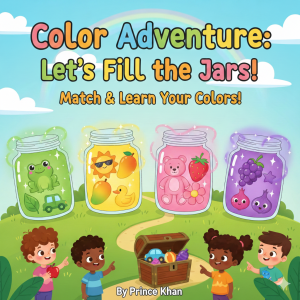 Color Matching Jars Printable for Kids – Fun Preschool Learning Activity (6 Pages)