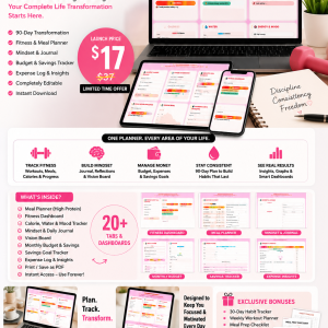 Fitness Habit Tracker & Budget Planner – Stay Consistent Every Day