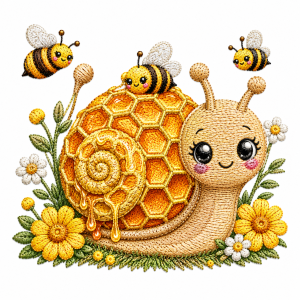 Cute Lavender Snail Cottage T-Shirt | Whimsical Nature Lover Tee