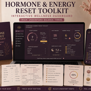 Hormone & Energy Reset Toolkit | Interactive Wellness Tracker